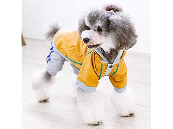 Pet Life Cloudburst Reverse Dog Raincoat