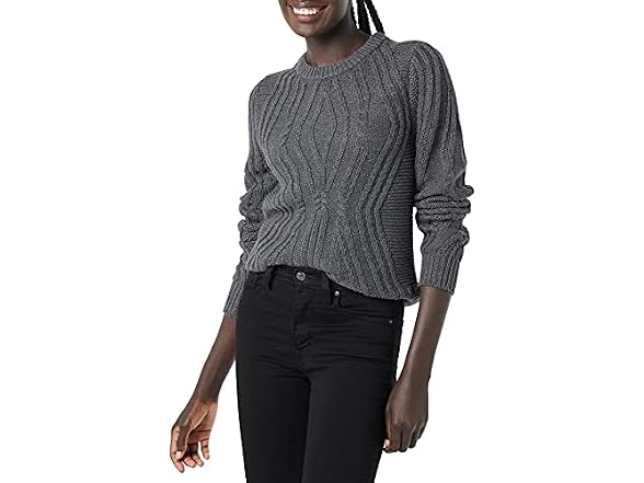 Amazon Essentials Women 100% Cotton Crew Sweater
