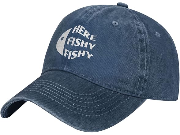 QVXHKP Geers Funny Fishing 'Fishy' Hat