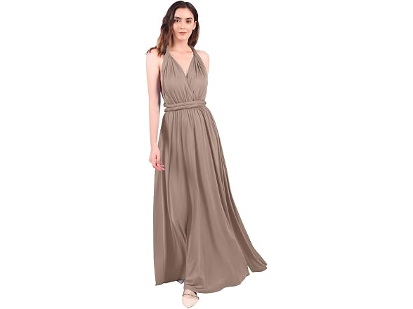 Obeeii Women (S) Bridesmaid Dress Infinity Dress