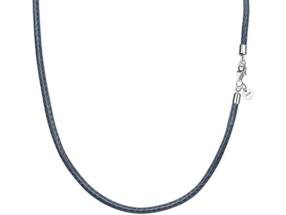 JEVINDA Leather Necklace 20''