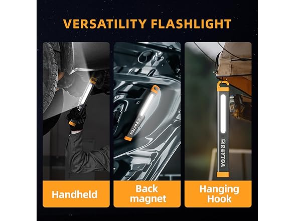 ROYTOA ROYTOA Rechargeable LED Flashlights Hig