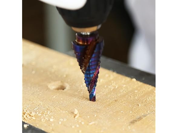 talaze Talaze Three Spiral Flute Step Drill Bi