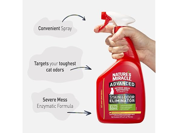 Nature’s Miracle Cat Stain Odor Eliminator