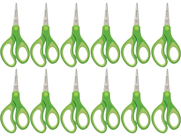 Scotch 5-Inch Soft Touch Pointed Kid Scissors