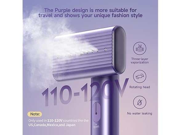Kepwaa Travel Portable Steamer for clothes