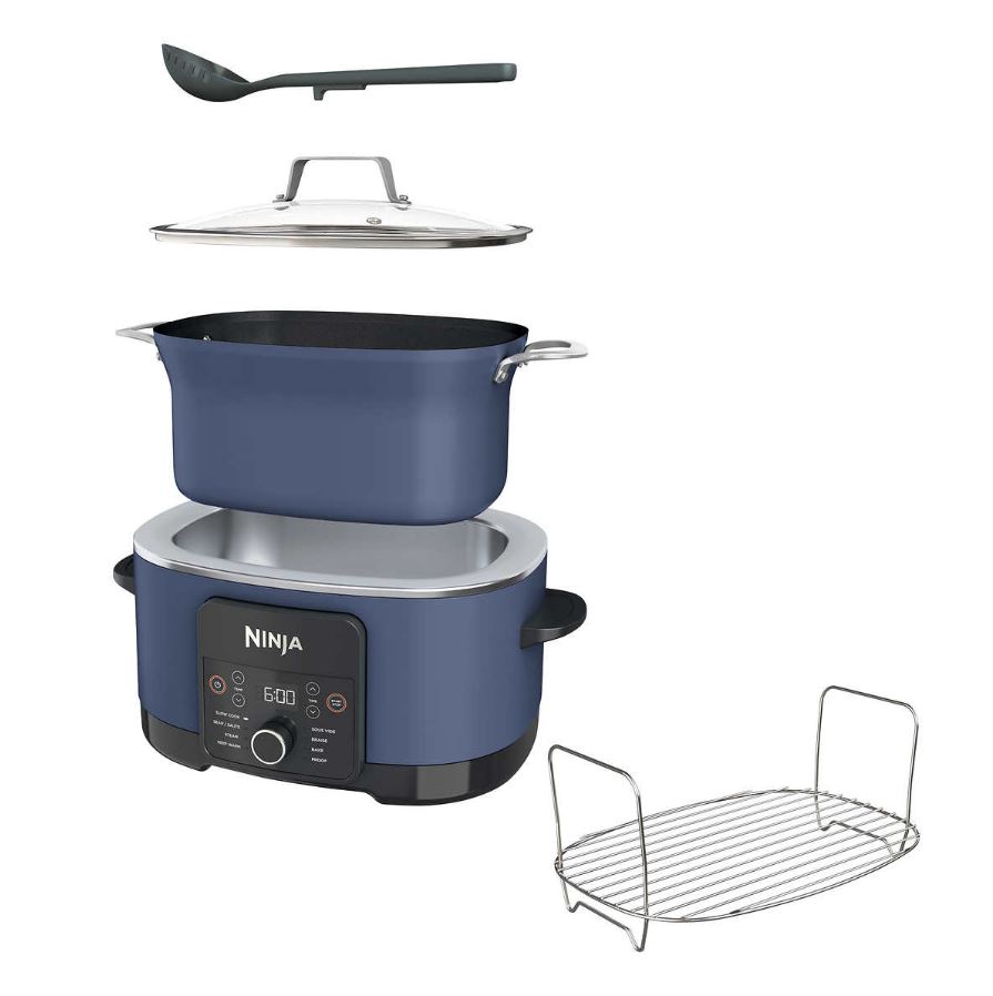 Ninja Foodi PossibleCooker PRO 8.5Qt, Navy Blue S&D - Gallery 2