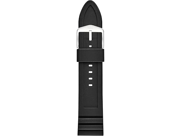 Fossil Men's 24mm Silicone Watch Band