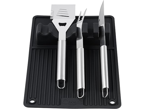 Ozeri BBQ and Grill Utensil Holder Mat