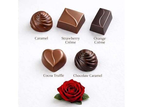 Valentine’s Day Milk Chocolate Heart Gift Box