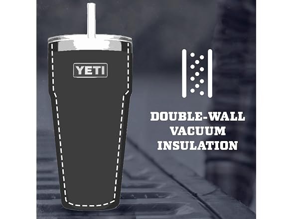 YETI Rambler 26oz Straw Cup, Nordic Purple