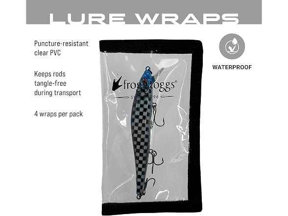 FROGG TOGGS Six Inch Lure Wrap