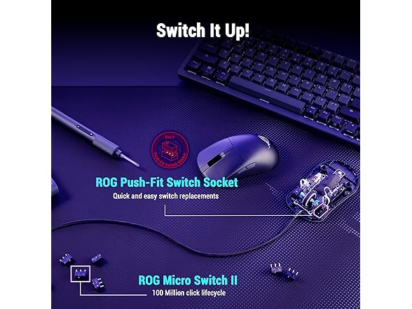 ASUS ROG Harpe Mini Core Wired Gaming Mouse