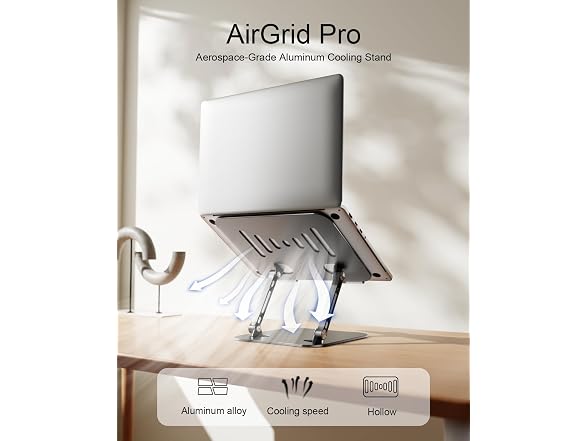 LINTYLE Adjustable Laptop Stand for Desk