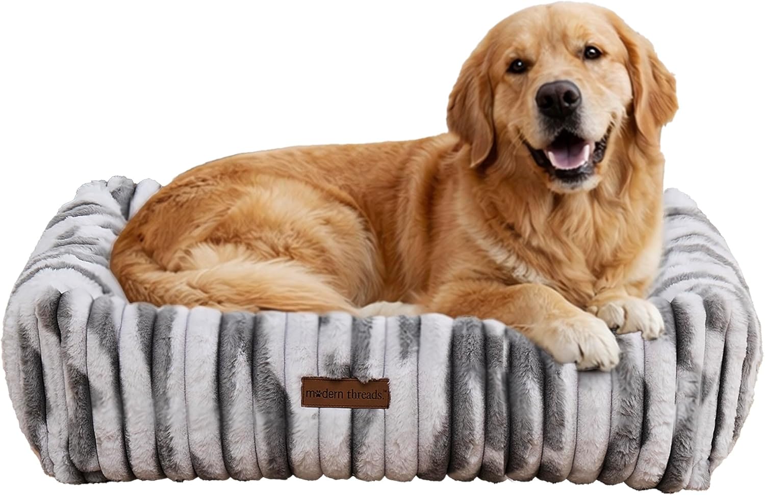 Modern Threads Ultra Soft Plush Pet Bed Design - Gallery 12