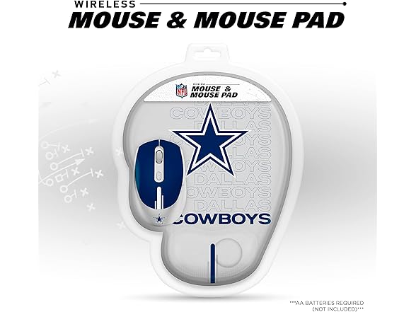 SAN FRANCISCO 49ERS Wireless Mouse and Mouse Pad