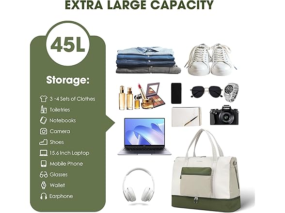 Weekender Bag Travel Duffel