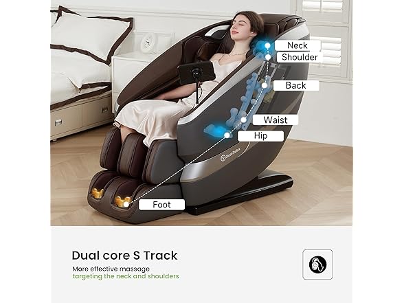 Real Relax S Track Massage Chair