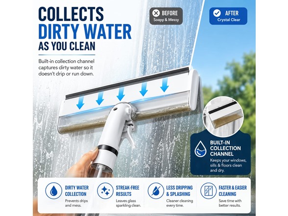 4-in-1 Window Cleaning Tool