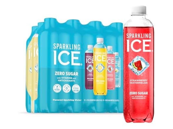 12PK Sparkling Ice Blue Variety Pack, Zero Sugar
