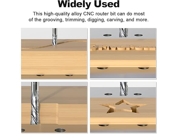 FivePears Up Cut Spiral Router Bit