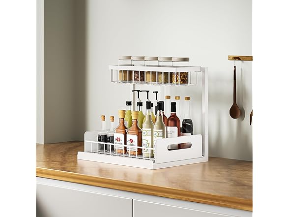 VUSIGN Under Kitchen Sink Organizer 2pk