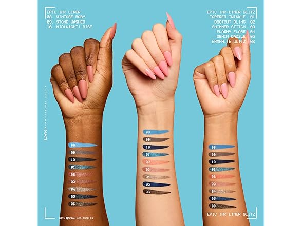 NYX PROFESSIONAL MAKEUP Epic Ink Glitz Liner Purple