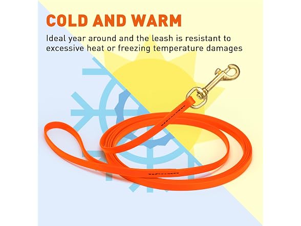 Viper Biothane K9 Working Dog Leash Wate Wat