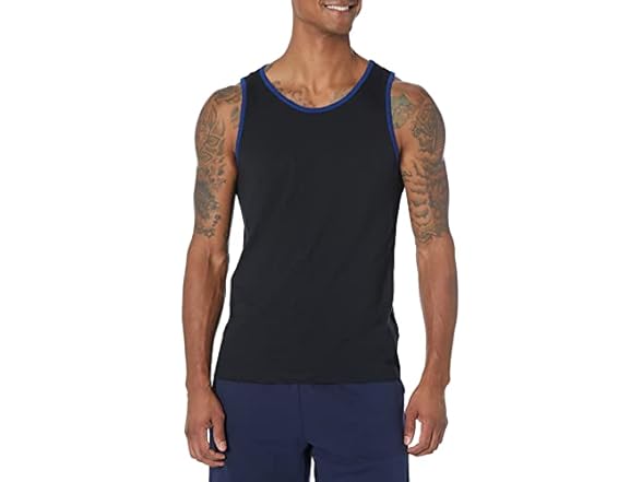AE Mens Active Lt Tech Stretch Gym Tank