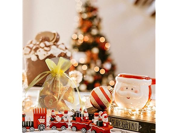 SEMCICOR 100Pcs Organza Gift Candy 