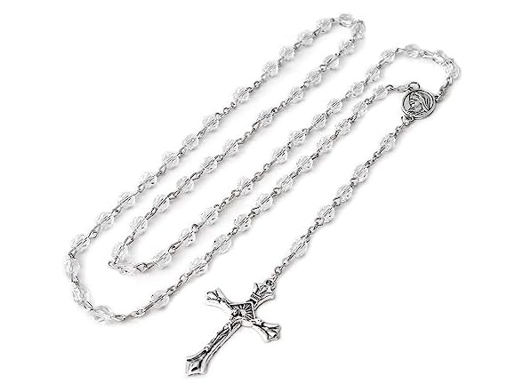 Joyful Clear Crystal Rosary
