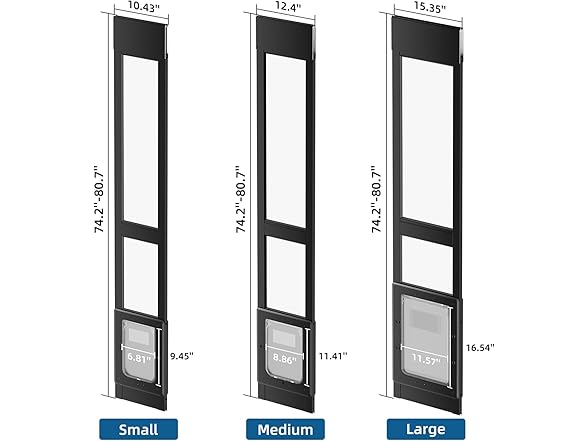 Dog Door for Sliding Glass Door