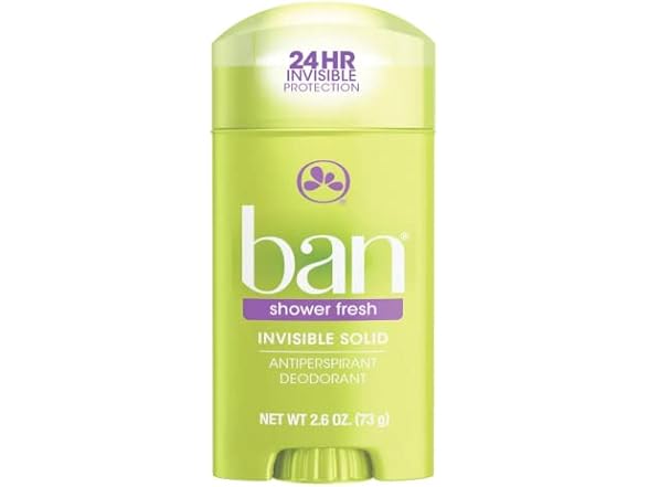 Ban Shower Fresh Deodorant, 2.6oz