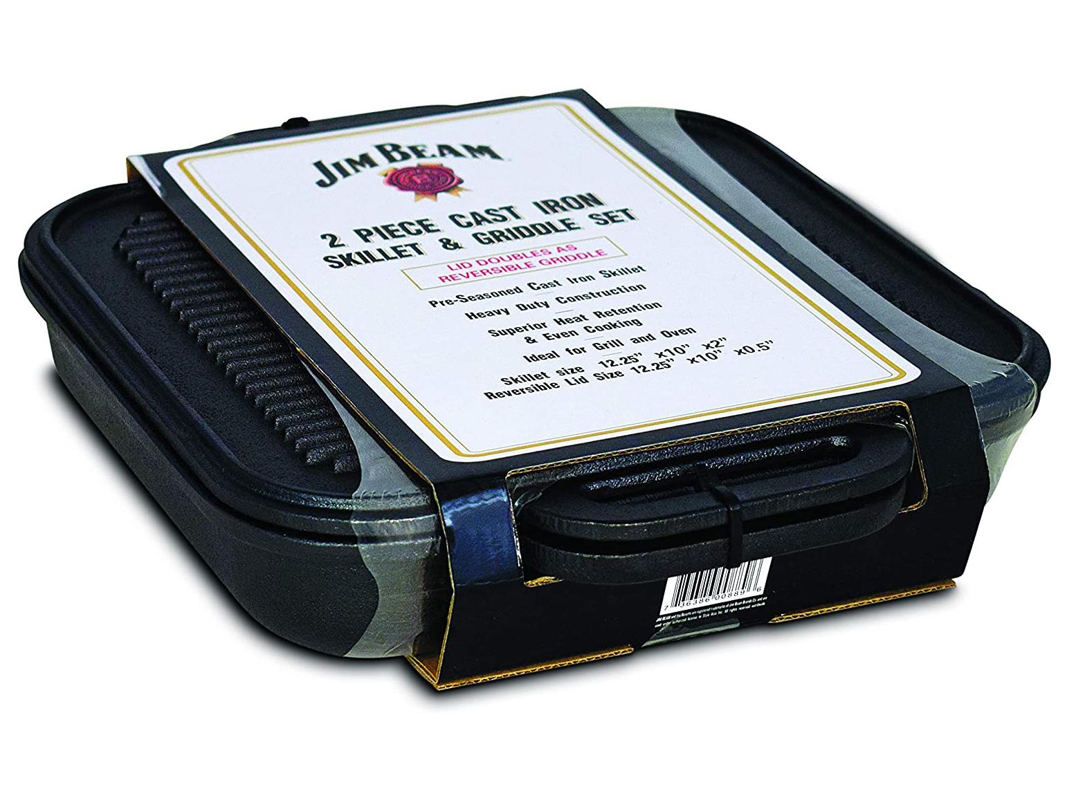 Jim Beam 3-in-1 Cast Iron Skillet - Gallery 7