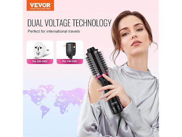 4 in 1 Ionic Dual Voltage Hair Styler