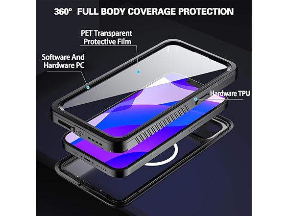 Hualele Magnetic for iPhone 13 Case