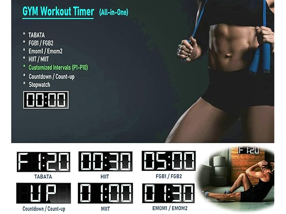 ETEBRG 17.3'' Huge Digital Wall Clock