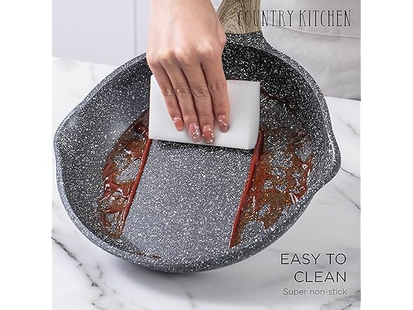 Country Kitchen YCASPF5 GRY Country Kitchen Nonstick I