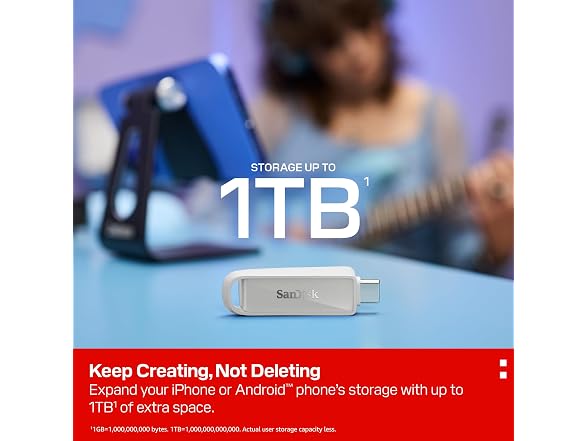 SANDISK 512GB Phone Drive with USB Type-C