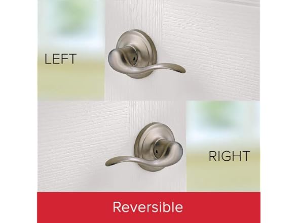 2Pk Or 3Pk Kwikset Passage Door Handle