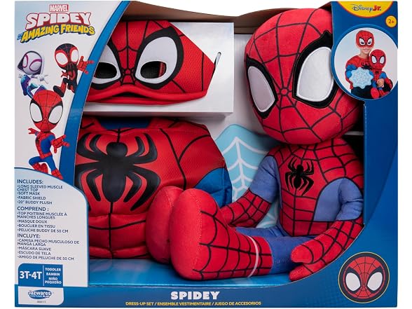 MARVEL Spidey Official Toddler Deluxe Dress Up Set