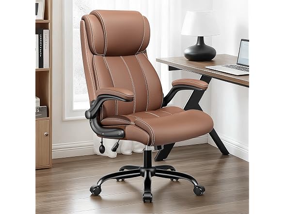 BESTFAIR W0893 Office Chair 001 Brown (Open Box) - Gallery 9