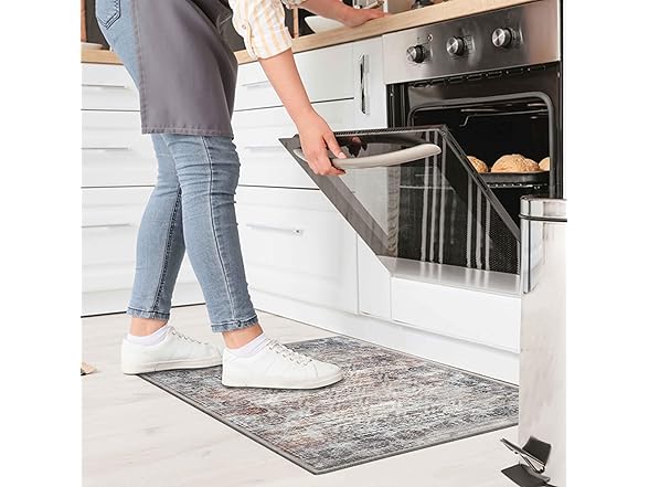 Superior 2'x3' Diamond Lattice Non-Slip Indoor Rug