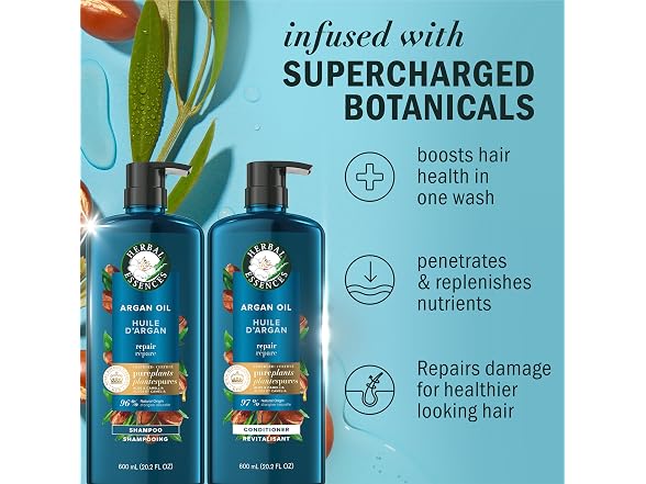 Herbal Essences Argan Oil Set 20.2oz 2 Pack