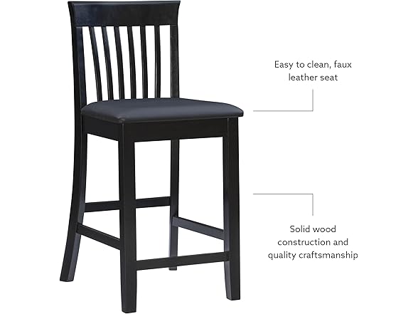 Linon Torino Craftsman Counter Stool
