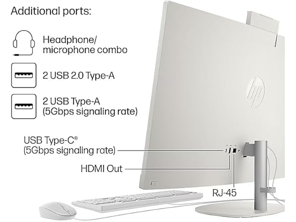 HP 27-cr0306 27" FHD All-In-One Desktop PC