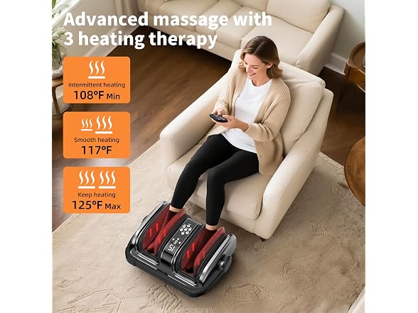 Shiatsu Foot Massager with Heat, FSA