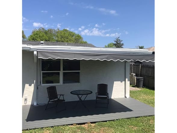 ALEKO Patio Awning Fabric Replacement | 6.5x5 Feet