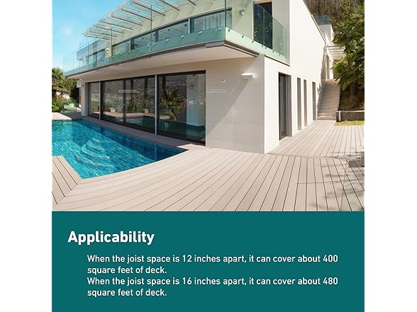 1000pk Deck Board Fasteners T Clips