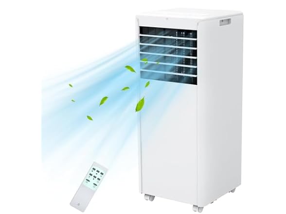 ChicHabitat 8000 BTU Portable Air Conditioner- 450 SqFt